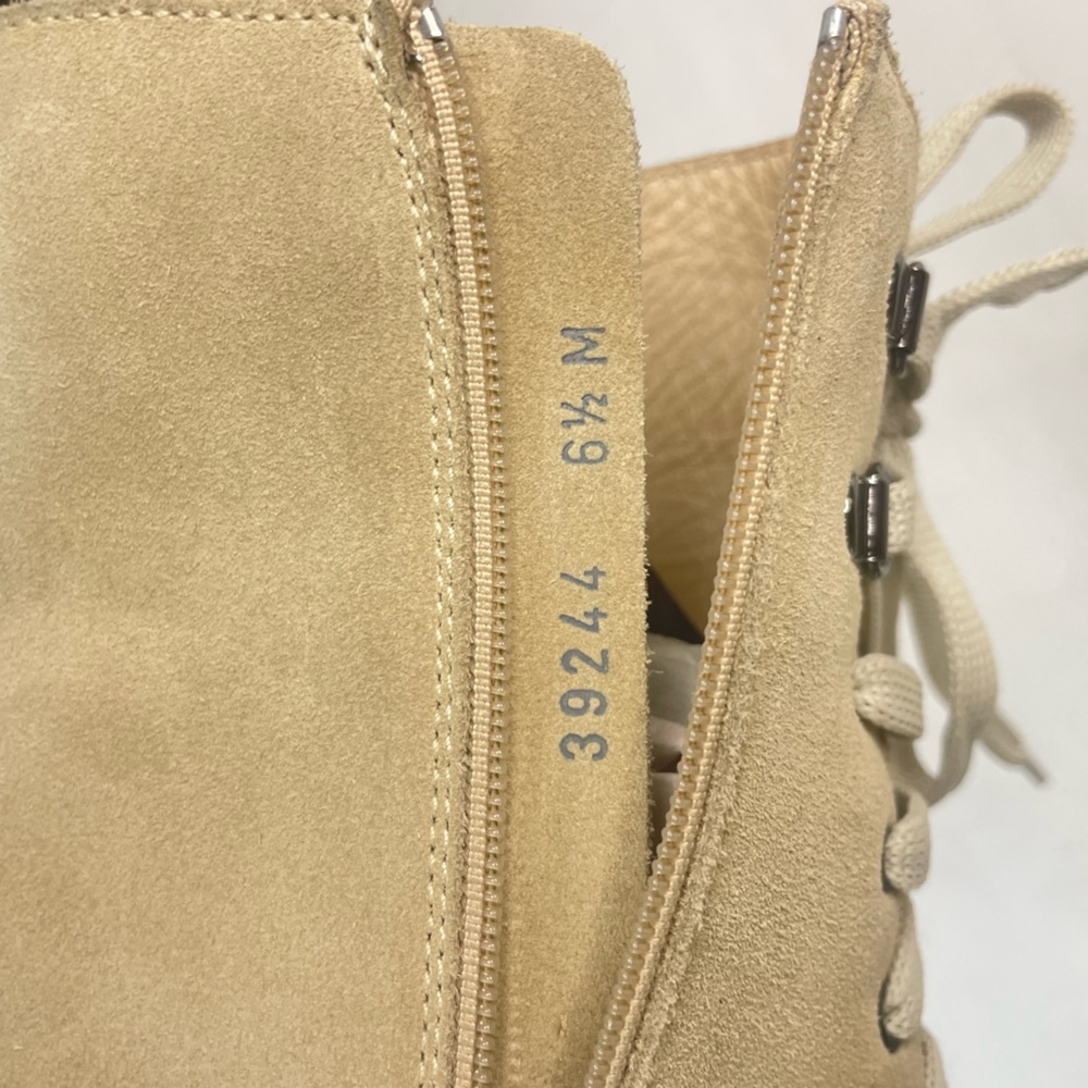 La Canadienne Women Sabel Waterproof
Suede Sand Combat Boots 6.5 M (D 460) - Picture 13 of 15